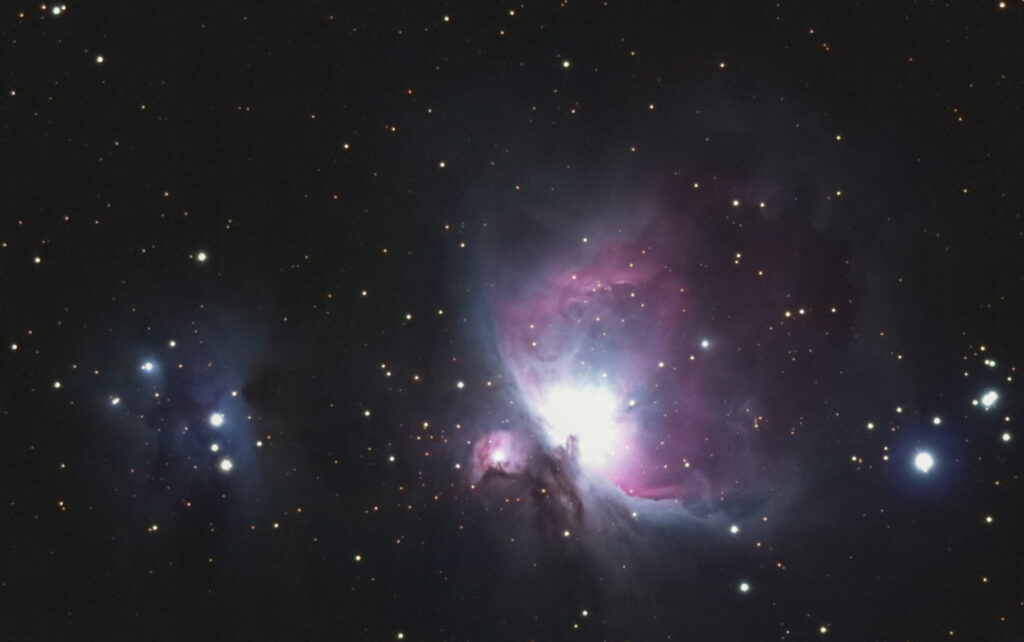 M42, M43, Running Man Nebula