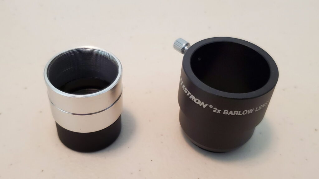 2X Barlow lens